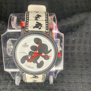 Mickey Mouse movie reel watch